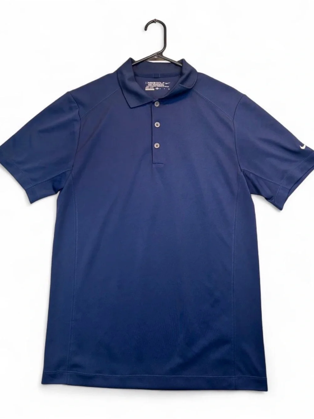 Nike Men's Navy Short-Sleeve Polo Shirt